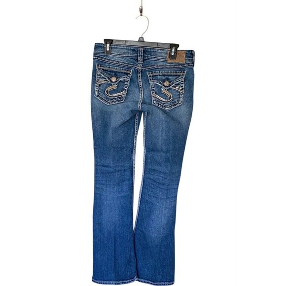 Silver Jeans Suki Surplus Women's Tag 28x30 Medium Wash Mid Rise Bootcut 30x30 - Picture 2 of 15